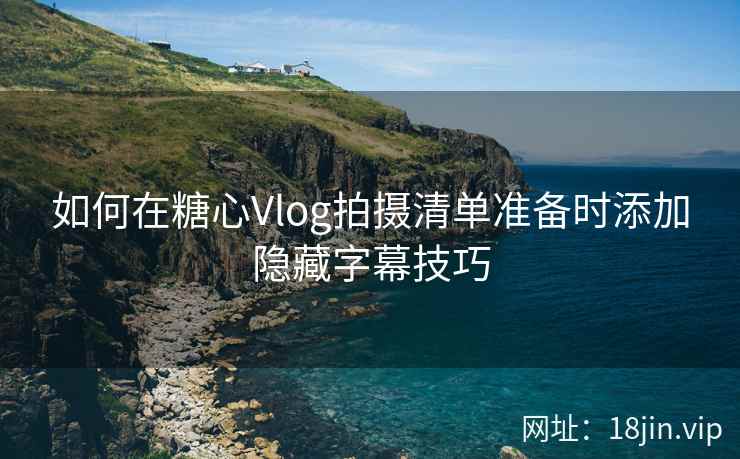 如何在糖心Vlog拍摄清单准备时添加隐藏字幕技巧  第2张