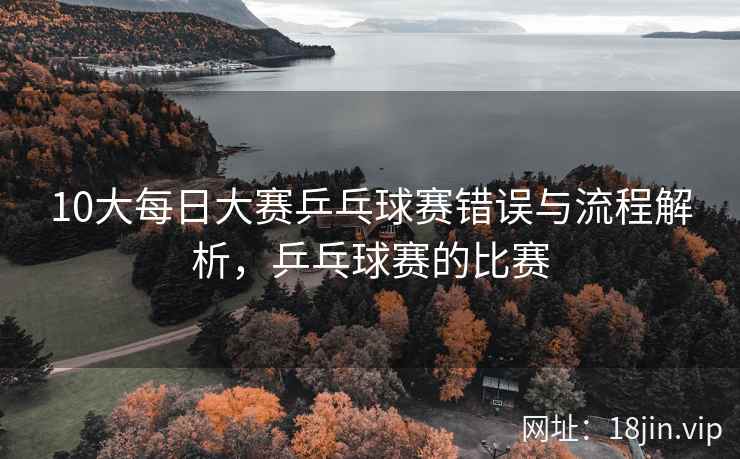 10大每日大赛乒乓球赛错误与流程解析，乒乓球赛的比赛  第2张
