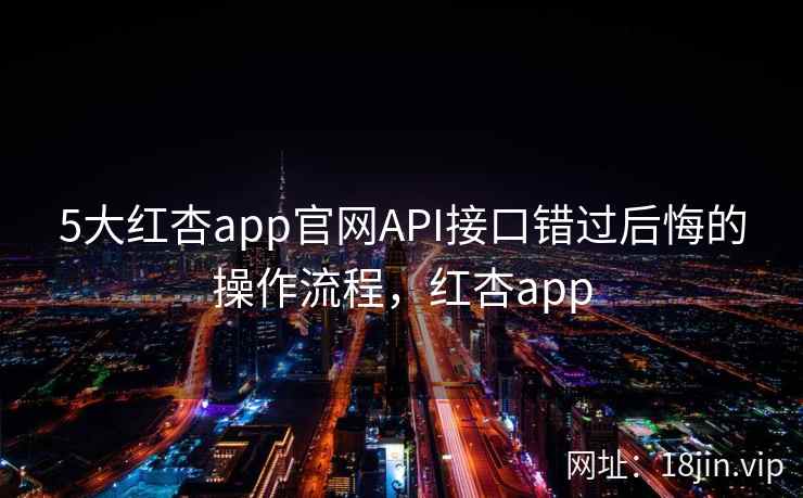 5大红杏app官网API接口错过后悔的操作流程，红杏app  第2张