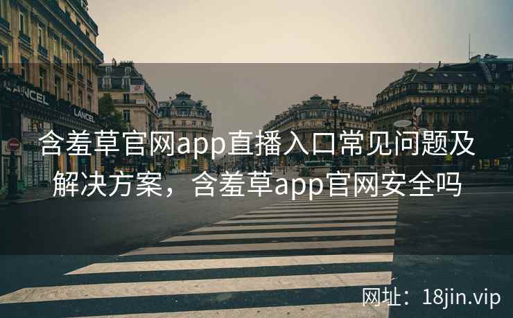 含羞草官网app直播入口常见问题及解决方案，含羞草app官网安全吗  第2张